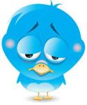 Unhappy Blue Bird